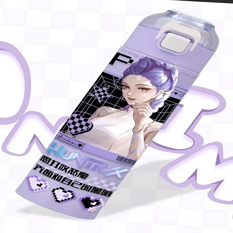 

[K-Pop Demon Hunters] Stainless Steel Insulated Tumbler Water Bottle 500ml lume