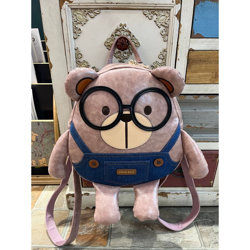 

Крем Медведь Крем Медведь Рюкзак Мультяшный Милый Кукла Медведь Плюшевый Медведь Сумка Школьный Рюкзак Подарок Soon Sold Out, Large Pink, Backpack