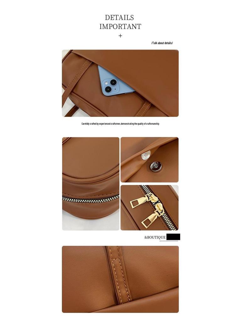 Korean Retro Large-Capacity Tote for Women - Autumn 2024 Trendy and Versatile Underarm Bag