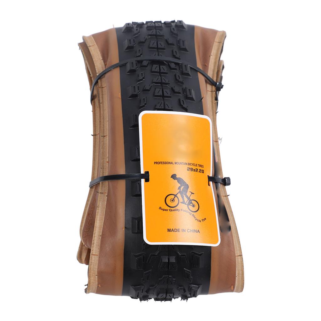 29x2.20 Foldable Mountain Bike Tire Bike Folding Replacement Tire Bicycle Outer Tire Antipuncture Explosion Proof