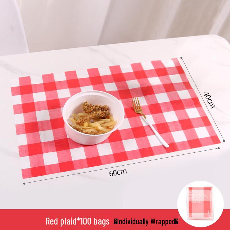 ZISIZ Disposable Paper Tablecloths & Placemats
