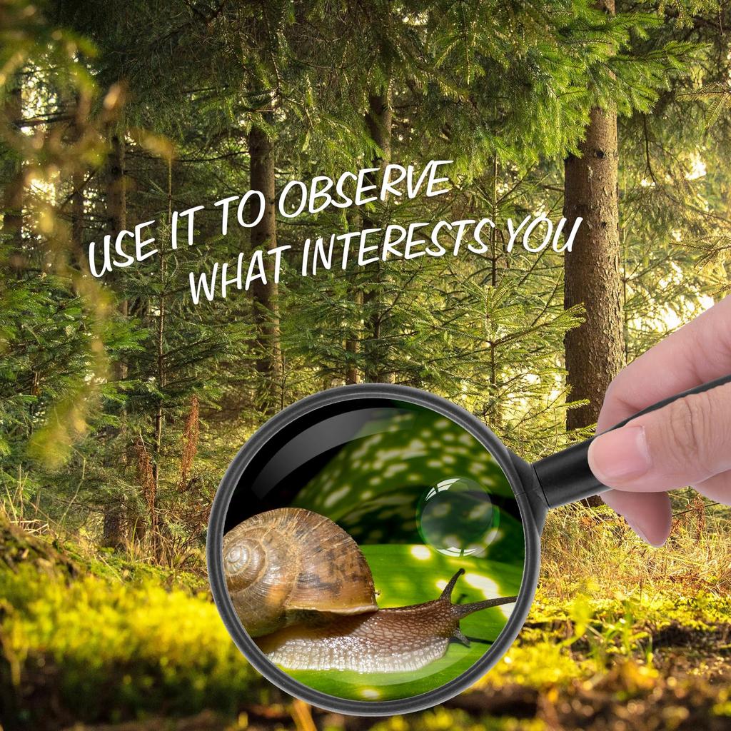 10x and 30x magnification handheld easy to 75mm convenient size for reading magnifier, large, see, lightweight, simple, diameter,