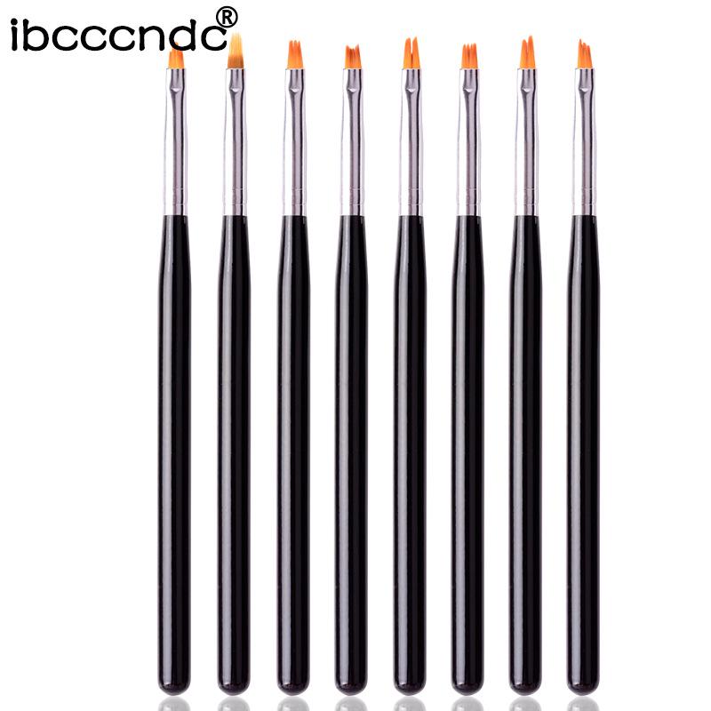 

Ручка-лепесток Цветочная ручка Кисть для дизайна ногтей Окрашенная ручка Пилообразная ручка Ручка для резьбы Инструменты для ногтей