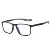 Blue Light Blocking Glasses Unisex Square Frame Clear View Strong Hinge Reduce Eye Fatigue Eye Protection Clear Bluelight Glasses Spectacles