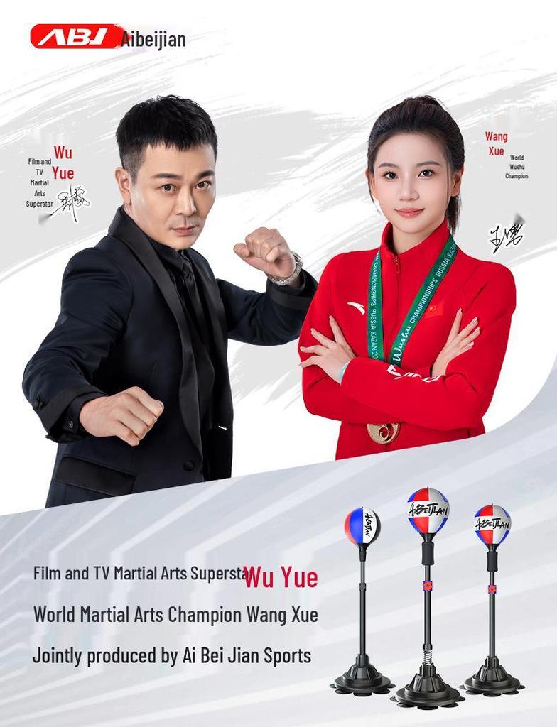Home Boxing Trainer: Speed Bag & Reaction Ball for Adults and Kids