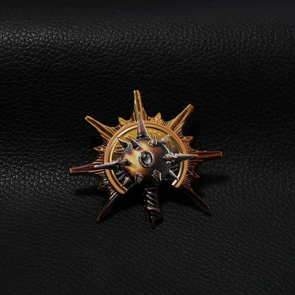 Žhavá hra Baldur's Gate 3 kolíky Rogue Poet Warrior Paladin Brož Odznak Cosplay Prop Muži Ženy Batoh Šperky Příslušenství