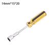 4/5/5.5/6/7/8/9/10/11/12/13/14mm Hex Socket Head Handle CRV Shaft Nut Screwdriver Nut-wrench M3 M4 Screwdriver Casing Batch Hand