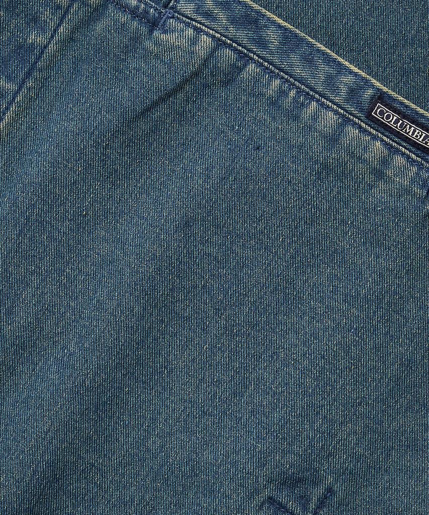 COLUMBIA UNIVERSITY Columbia Trajan Label Hidden Pocket Denim S/S Shirts Midnight Denim