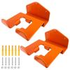 Yousheng Grass Trimmer Rack Wall Mount Weedeater Hanger Heavy Duty Steel Weed Wacker Hooks Garage Organizer for Hedge Trimmer Garden Power Tool