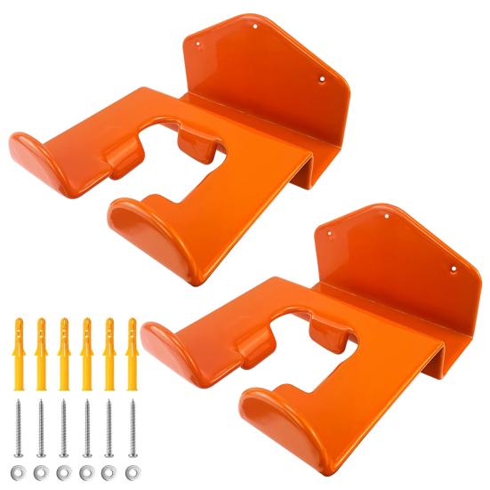 Yousheng Grass Trimmer Rack Wall Mount Weedeater Hanger Heavy Duty Steel Weed Wacker Hooks Garage Organizer for Hedge Trimmer Garden Power Tool