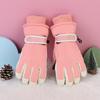 Kids Winter Mittens Soft & Breathable Fleece Lined Mitts Comfortable Warm Skiing Gloves for Children Snow Adventures