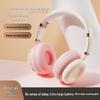 KE-26 Bluetooth 5.3 Over-Ear Headphones with Low Latency and Dopamine Color Scheme