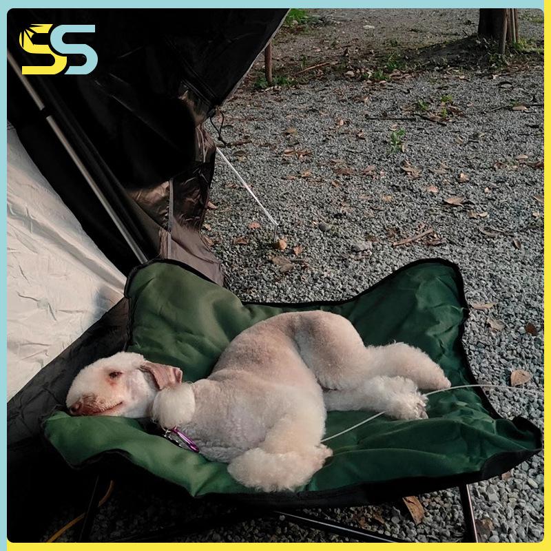 Portable Folding Detachable Pet Bed for Cats & Dogs - Outdoor Camping Bed