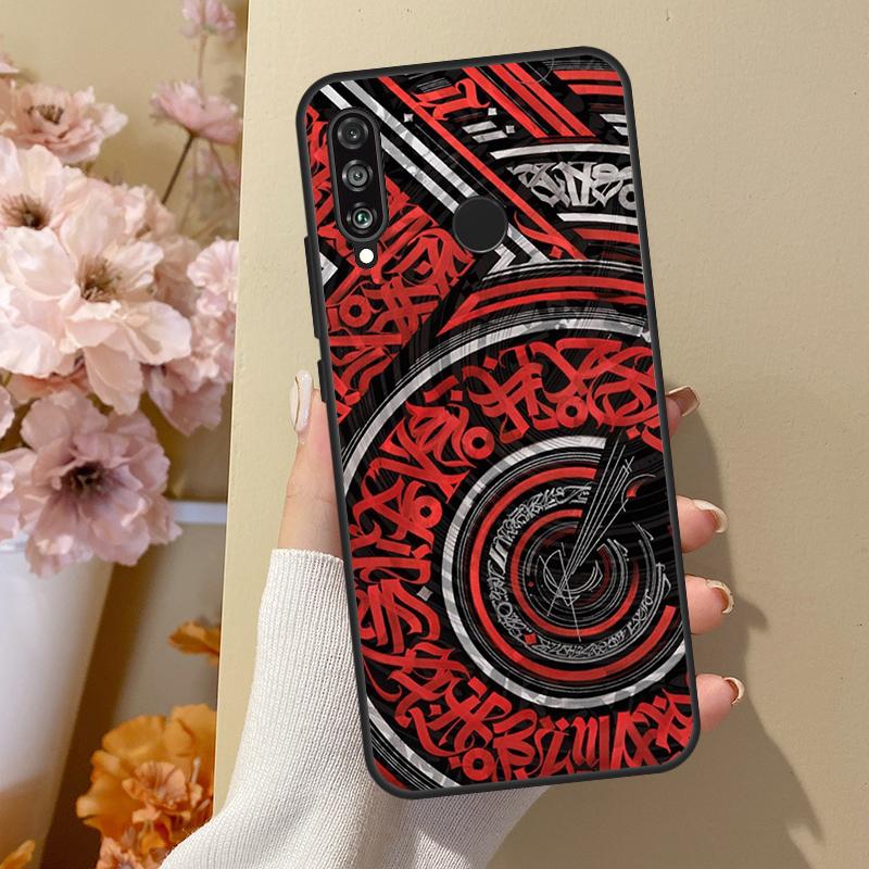 Pokras Lampas Art Graffiti For Huawei Nova 10 SE 9 3i 7i 8i 11i 12i Y73 Y90 Y70 Y72 Y61 Y91 P60 Pro P40 P30 Lite Case