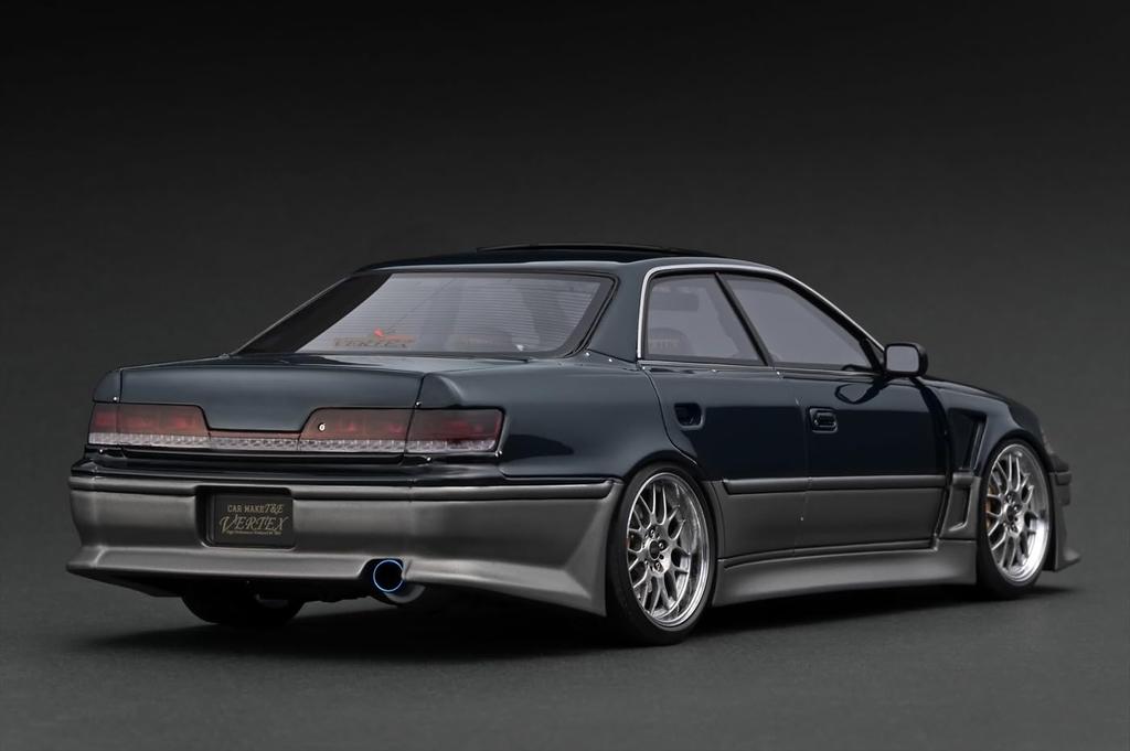 Ignition Model VERTEX JZX100 Dark Green Mettalic Finished Product IG3582 1/18 MARK-II Metallic/Gun