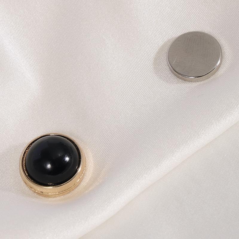 

Модні магнітні кнопки Золотий колір Метал Сильний магніт Жіночий шарф Блузка Регульована кнопка