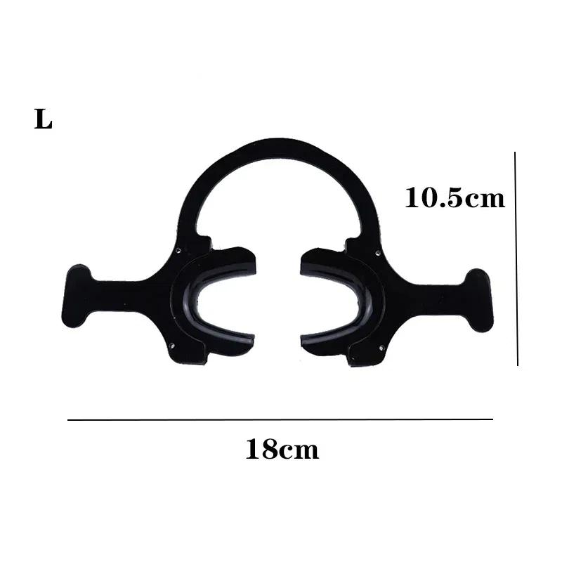 Dental Cheek Retractor Orthodontic Mouth Opener C Shape Lateral Open Dental Orthodontic Black Tooth Intraoral Lip
