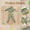1:6 Scale Action Figure Clothes Coat Pants Uniform Set Mini Men Miniature Clothing Doll Costume for
