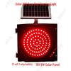Solar Red Flashing & Constant Red Light Railway Crossing Signal