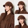 Wool Octagonal Cap Autumn Winter Women's Beret Painter's Cap