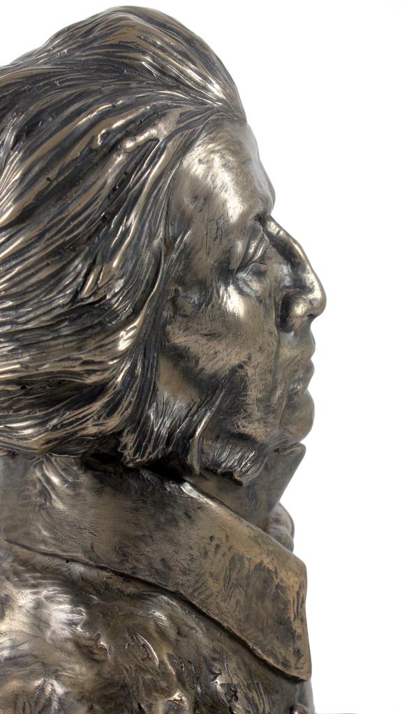 Adam Mickiewicz - marble bust, statuette of a famous person, decoration for office, school, and hotel by the Art-Dog brand