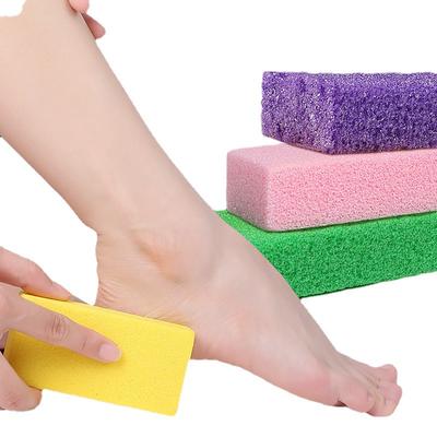 Professionelles Fußpeeling-Werkzeug PU-Schaum-Schleifstein zur Hornhautentfernung und für glatte Füße mit feiner matter Oberfläche