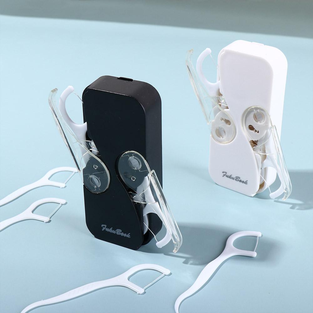 Care Oral Cleaning Automatic Case Teeth Floss Storage Box Teeth Flosser Stick Floss Pick Dispenser