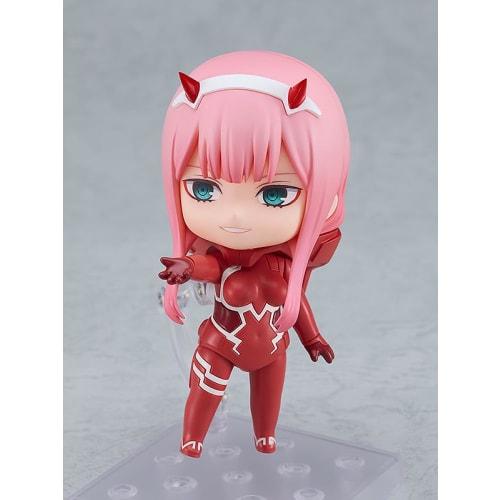 Нендороид Дарлинг в костюме пилота Franxx Zero Two Ver. Немасштабная подвижная фигура, раскрашенная из пластика.
