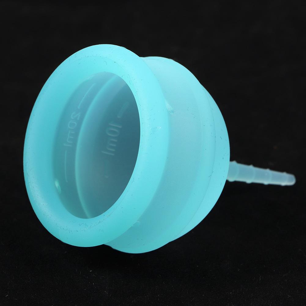 Silikon Menstruationstasse Feminine Hygiene Lady Verhindert Seitenleckage Periodensammler Vaginalpflege