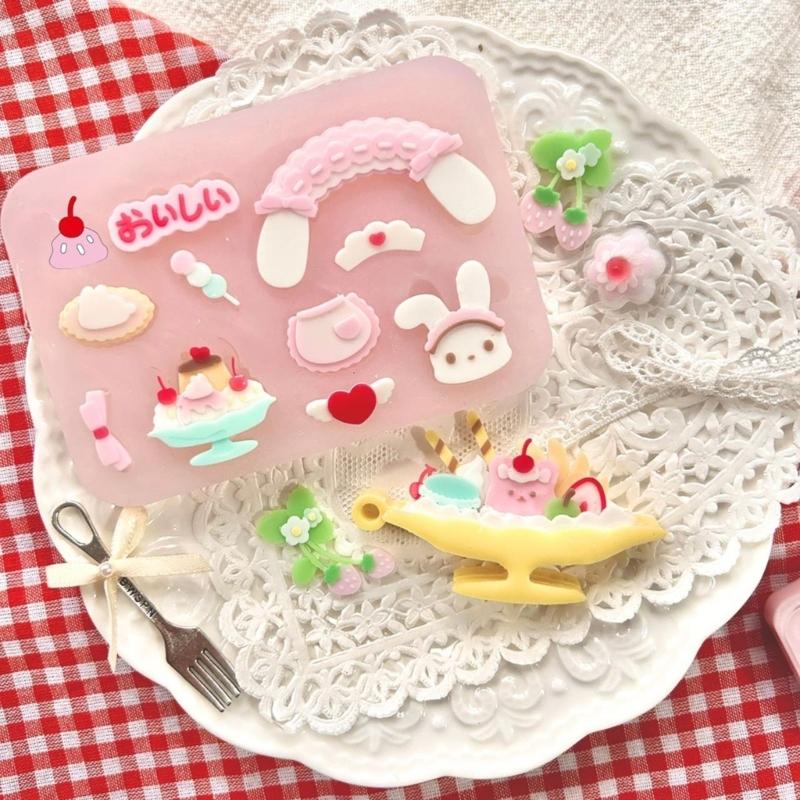 Practical Accessory Crafting Mold Convenient Silicone Mold Set for Making Various Crafts and Handmade Jewelry Projects
