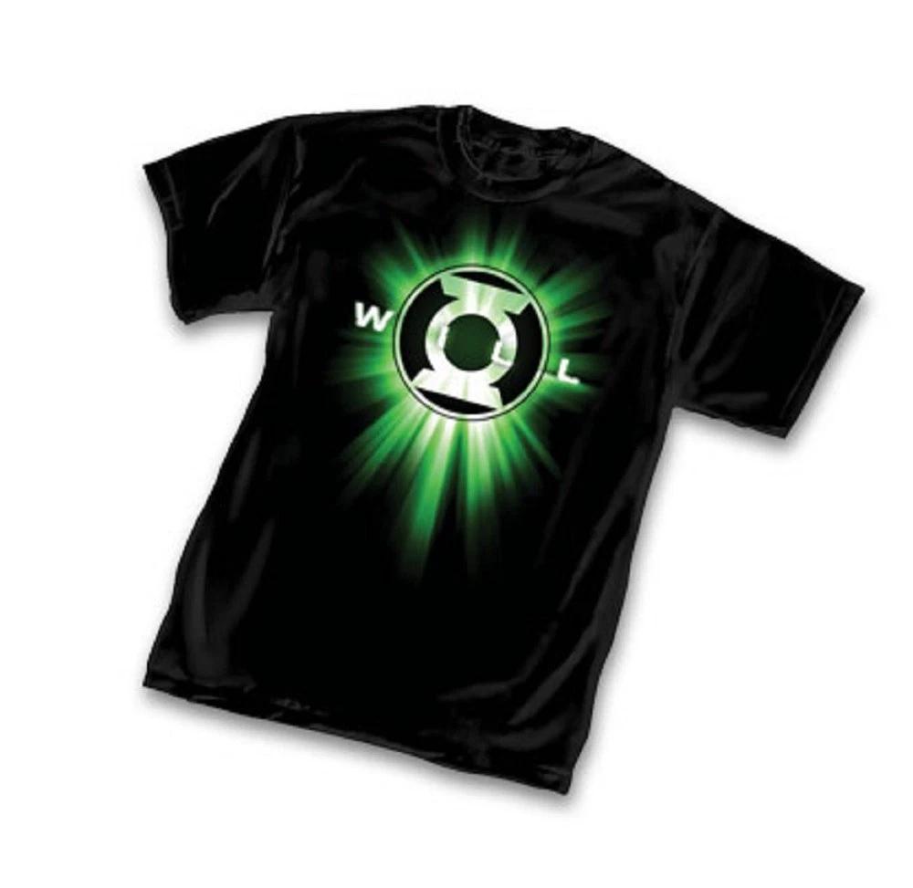 Green Lantern Symbol Will Lantern Corps DC Comics Adult T-Shirt XXL