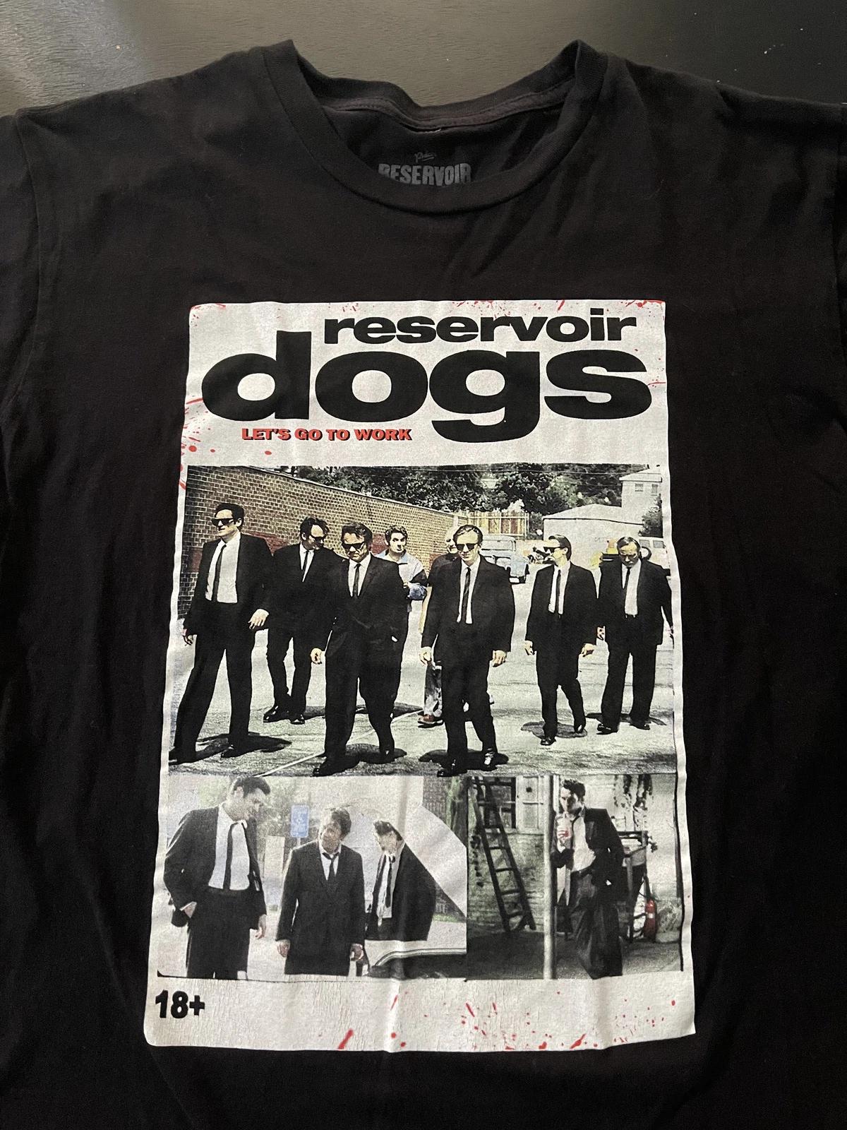 Reservoir Dogs 18+ Poster Philco T-Shirt, Black, Size: Medium L