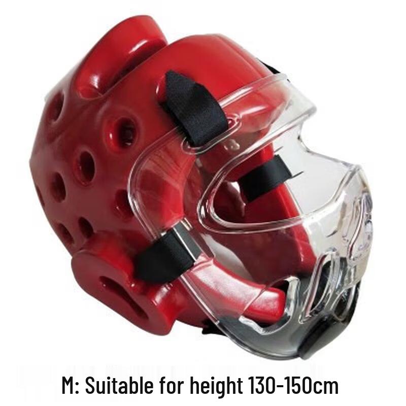 Taekwondo Protective Headgear with Clear Visor