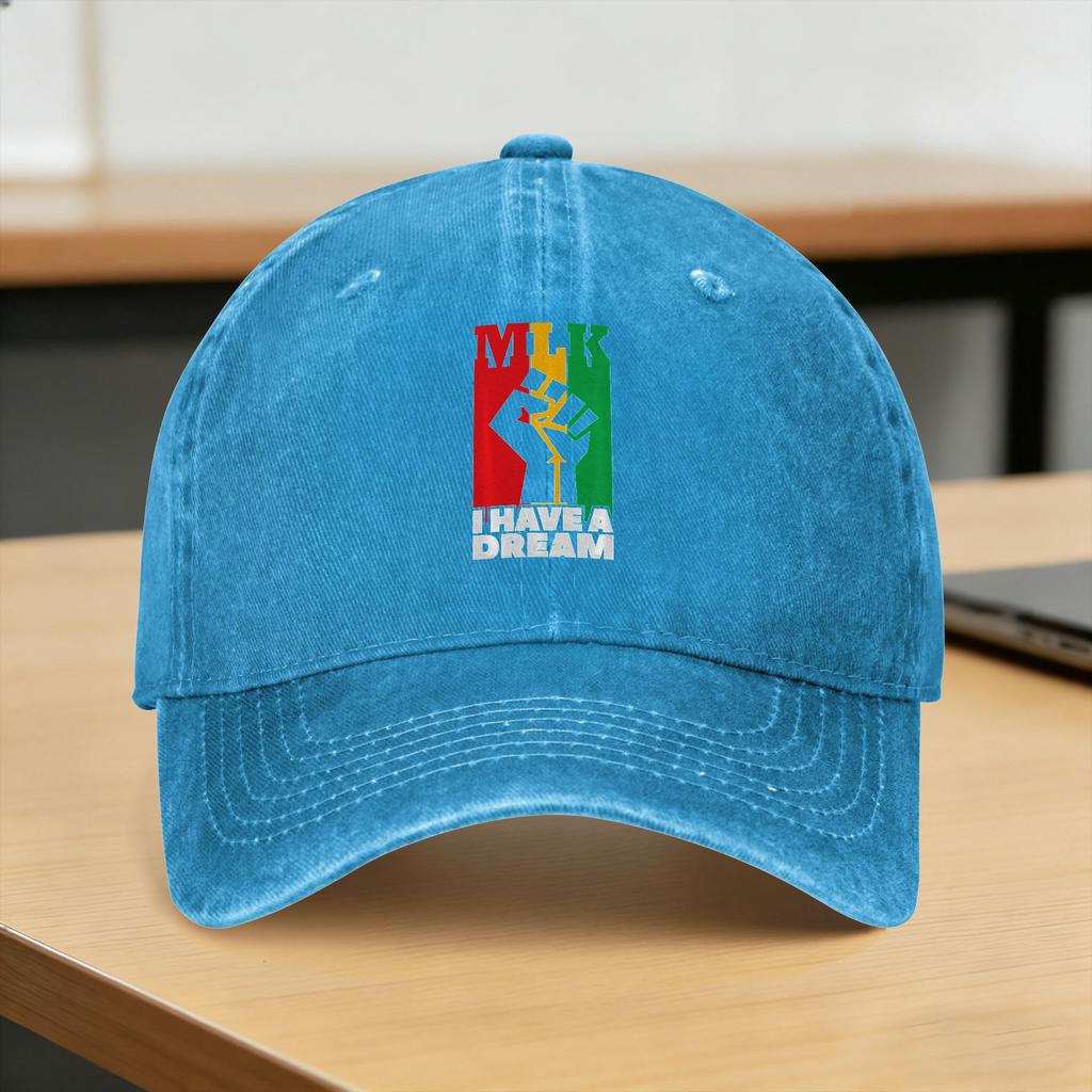 I Have A Dream Martin Luther King Jr Mlk Day Casual Baseball Cap For Women Men Summer Outdoor Gym Hip Hop Hats Baseball Caps