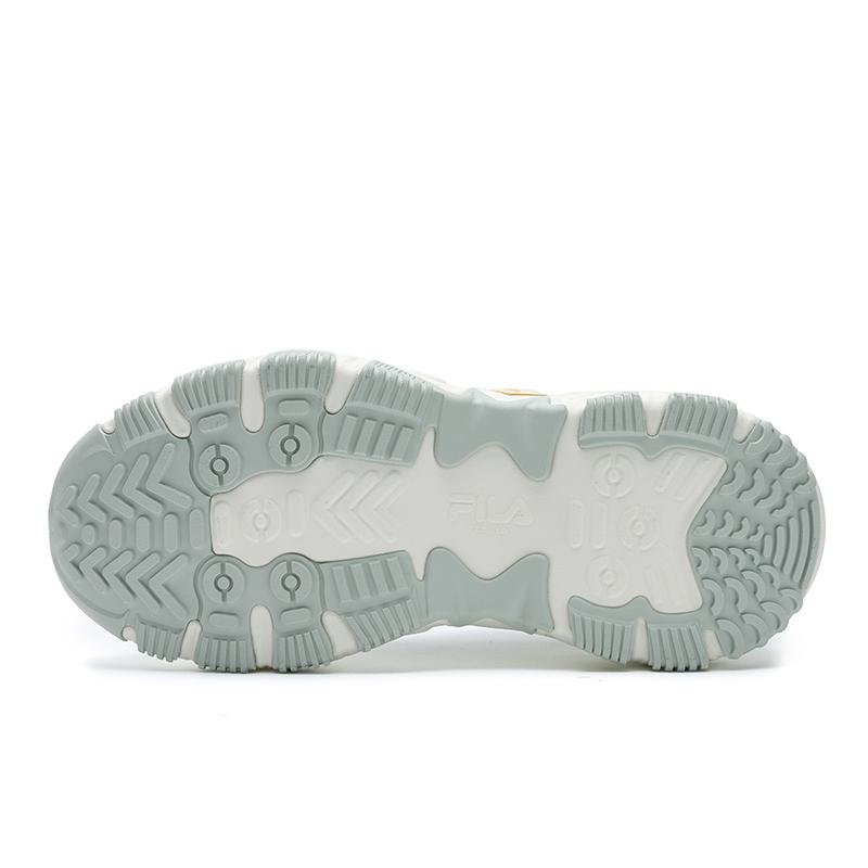 New FILA Ravagement 2 S Raider 2S Low Top Chunky Sneakers Women's White Cyan F12W522122F-LS