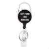 Verpleegkundige Intrekbare Badge Reel Houder Naamclip Accessoires met Draaibare Karabijnhaak voor