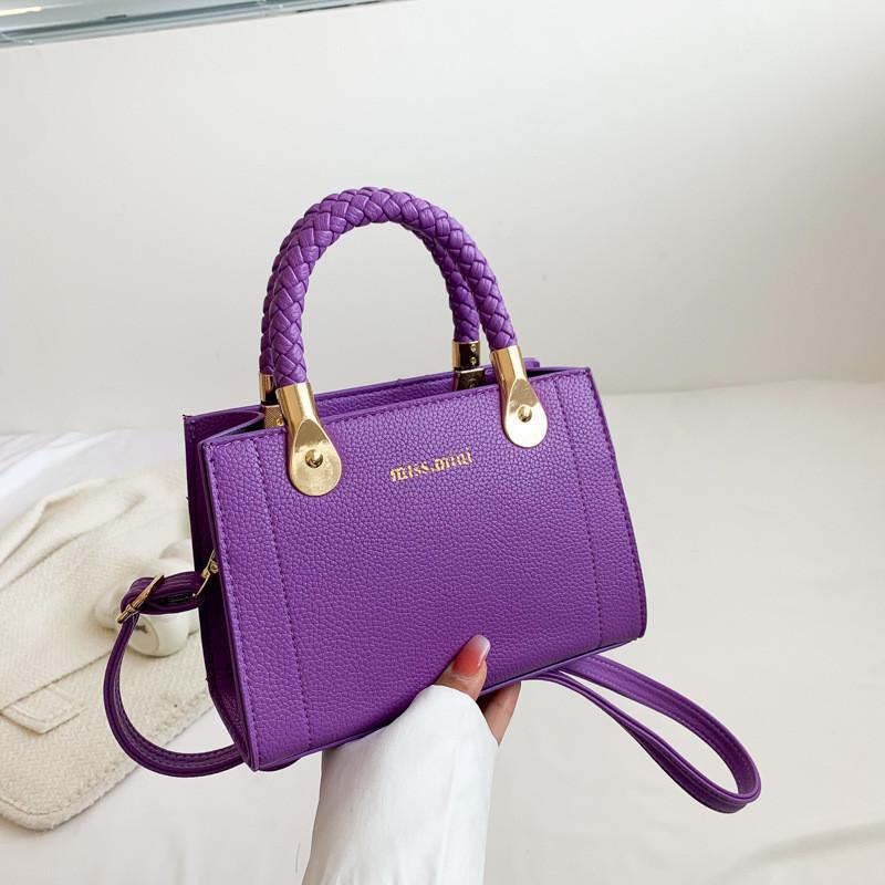 Trendy Pu Leather Handbag For Women 2023 Summer Fashionable Shoulder Bag With Vintage Crossbody Design
