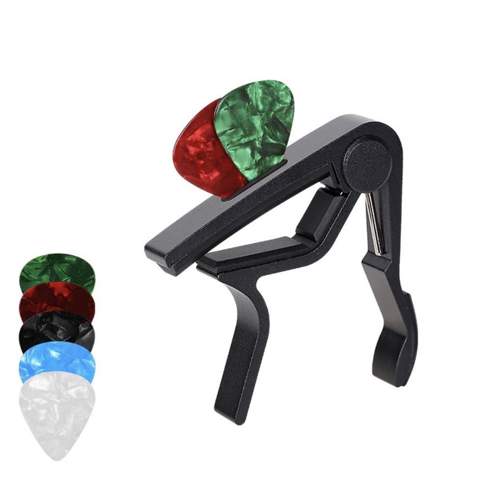 Rose Wood Grain Guitar Capo Stable Rubber Padded Violin Tune Change Clamp  Electric Guitar