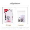 Aluminum Alloy TSA Customs Lock Padlock for Travel, Gym, or Cabinet