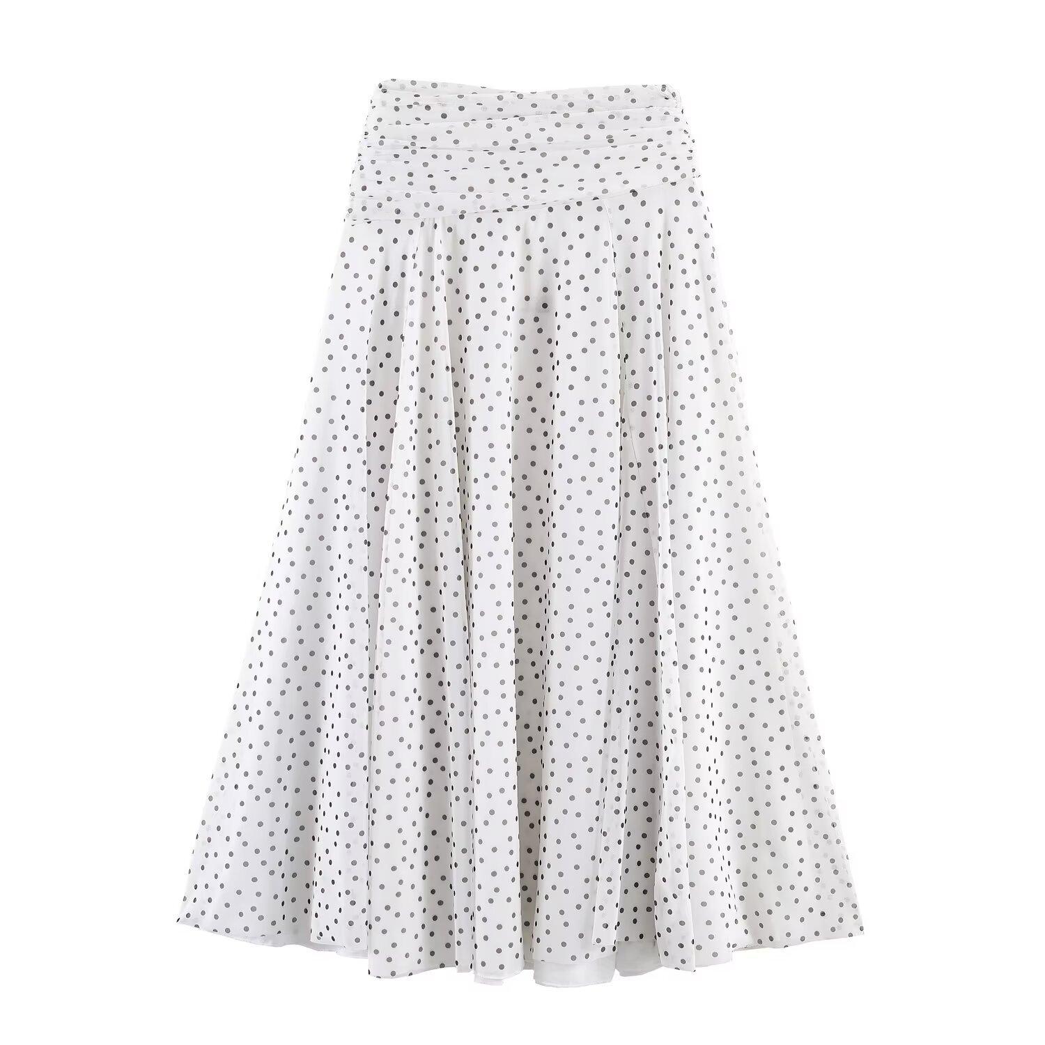 European and American style, new women s clothing, foreign style, versatile, fashion, polka dot dress 5039267 S
