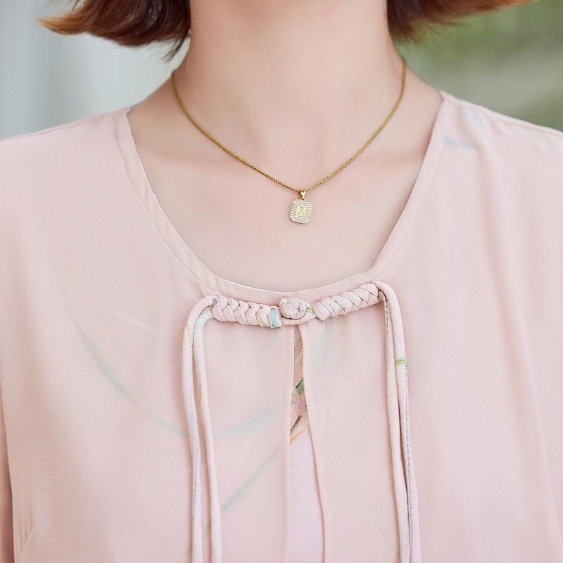 Elegantní dvoudílné šifonové šaty pro maminku - nový styl 2025 pro ženy středního a staršího věku