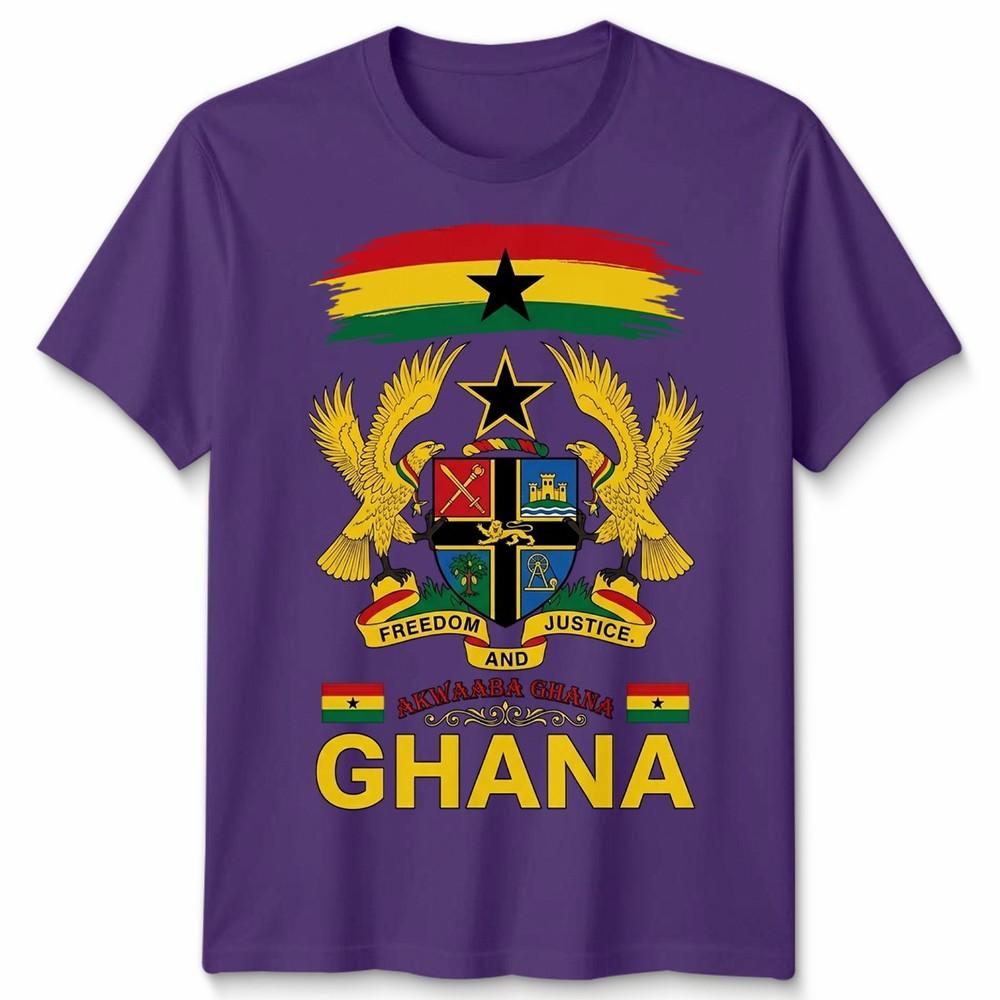 Ghana Roots Heritage Outfit Idea For Unisex Ghanaian Flag Tshirt