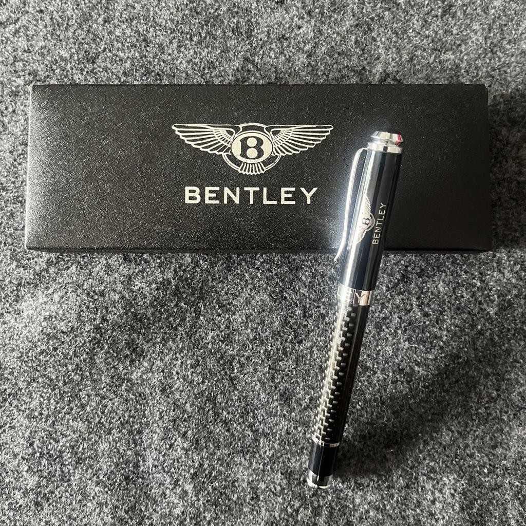 Bentley LOGO Minneskulspenna Metall Affärskulspenna Snabbtorkande Hållbar Penna Kontor Affärer Och Kontor Anpassad