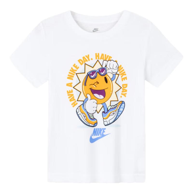 NIKE Boys  Playful Graphic Short Sleeve T-Shirt 6