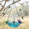 Solar Bird Baths Hangable Shower Bowl Solar Fountain For Bird Bath With Water Pumping Birdbath For Outdoor Garden