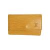 Epi Multicles6 Key Holder  Epi Leather Tassiri Yellow M63819 Used