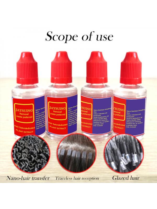 30ml Adhesive Glue Remover Hair Extensions Tool Solvent Spray Wig For