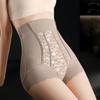 High Waist Postpartum Body Shaper Large Size Tummy Control Underwear Seamless Underpants  Women