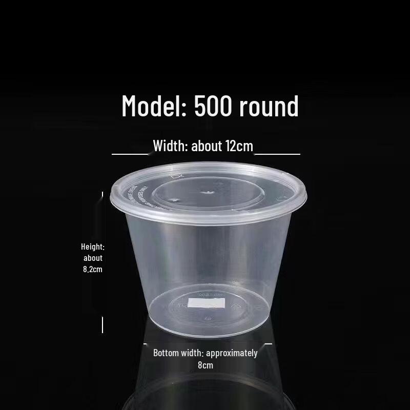 

777 Disposable Food Containers with Lids