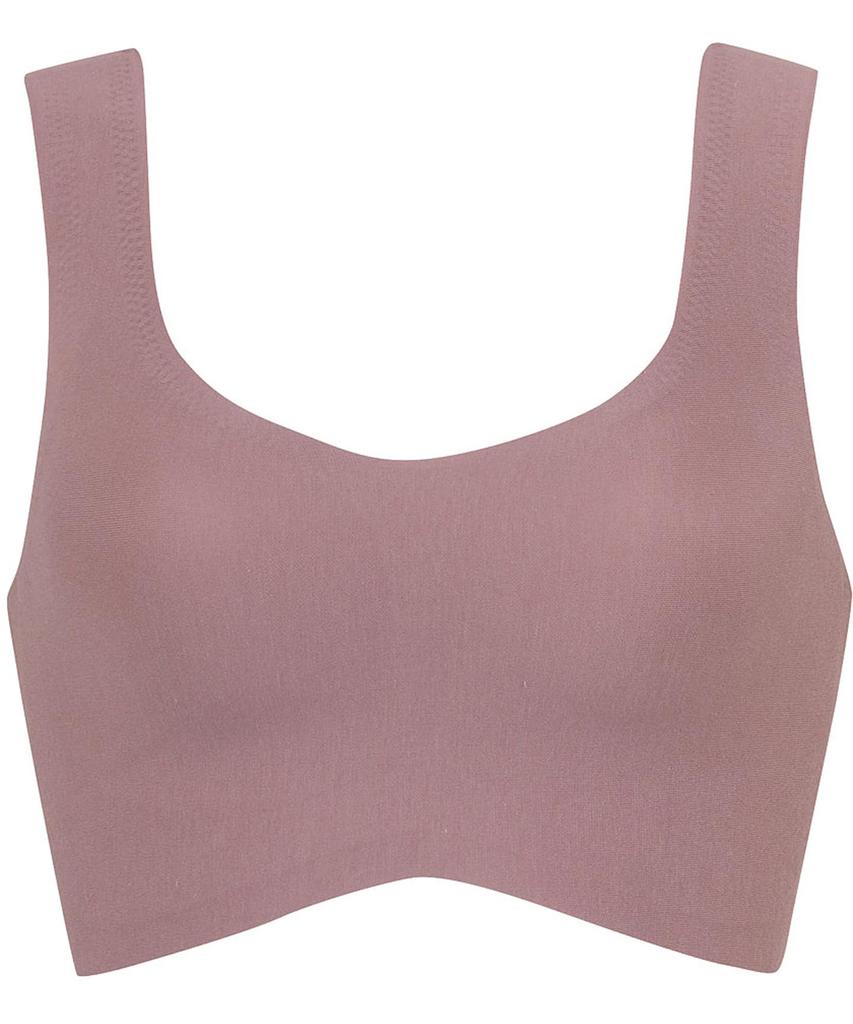 Cotton Blend Comfortable and Less Half Top KB1031 WI M [Wing/Wacoal] Non-wired Bra, Material, Beautiful, Stuffy, [Luxurious Cotton] Women's